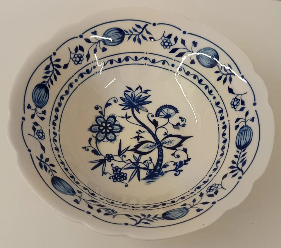 * KAHLA Zwiebelmuster große Salat Schale Servierplatte TOP - Bild 2 von 4