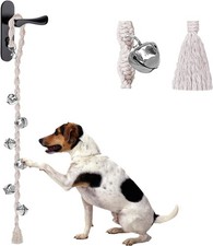 Dog Bells to Go Outside  Puppy Potty Training, Adjustable Dog Door Bell Ring to