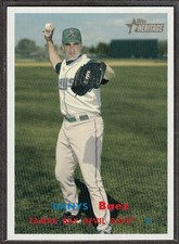 2006 Topps Heritage SP DANYS BAEZ #297 Tampa Bay Devil Rays