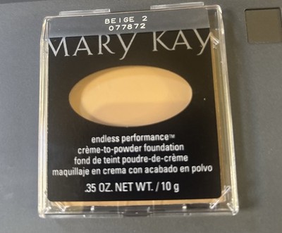 Mary Kay Endless Performance Creme to Powder Foundation, .35 oz, Beige 2