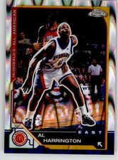 Al Harrington 2025 Topps Chrome McDonald's All American RayWave 79 St Patrick