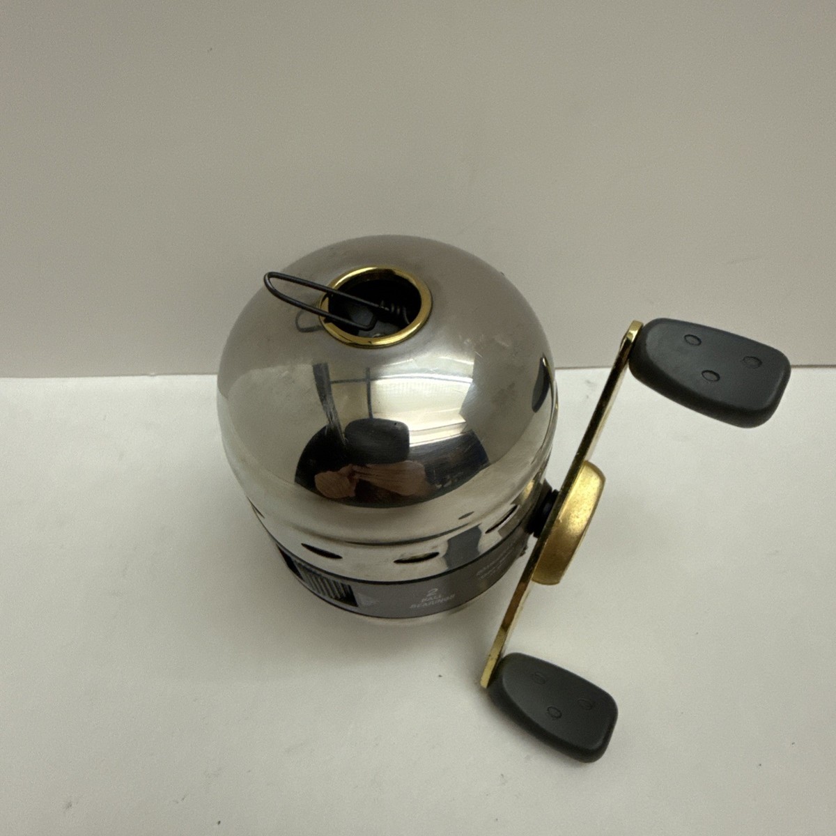 Moulinet Vintage Shakespeare Synergy 4002ti - Acier Titane - Ratio 3:2:1 - Pêche Eau Douce