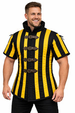 Medieval Gambeson Coat Aketon Padded Jacket SCA LARP Costume for renaissance