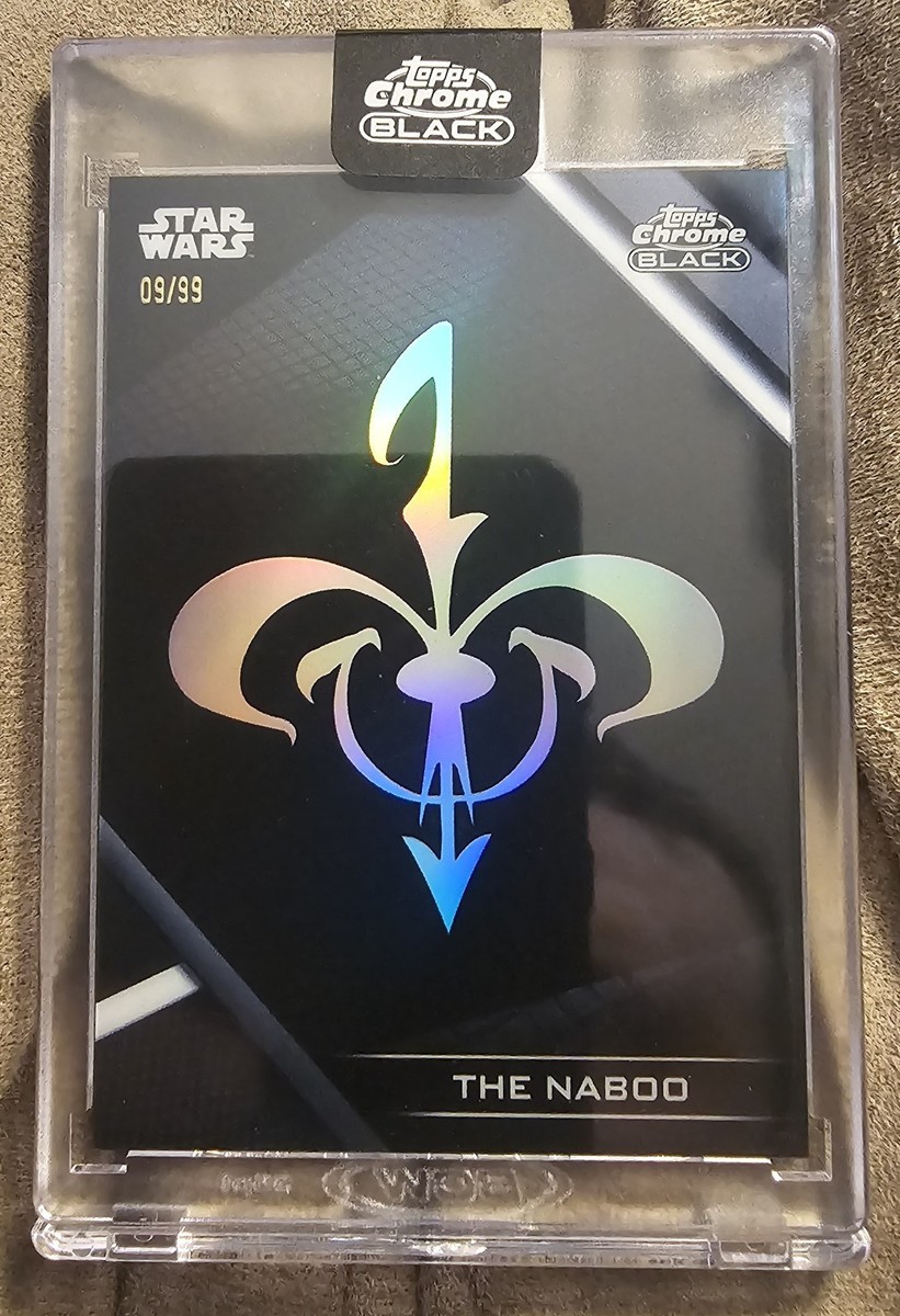 2025 Topps Chrome Black Star Wars Galactic Factions The