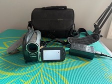 Canon DC410 Mini DVD Digital Camcorder - Partially Tested - Read