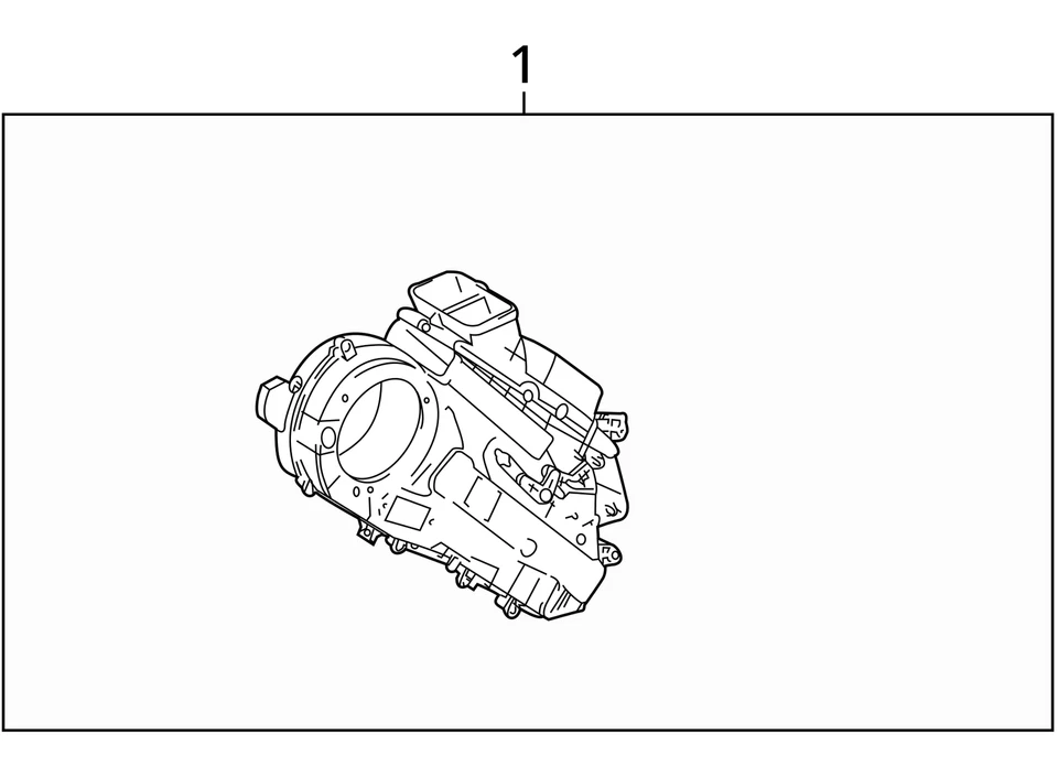 LEXUS LX570 2016-2021 evaporador de calor trasero aire acondicionado con soplador 87030-60080 OEM Foto 4 de 4