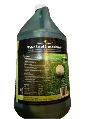 Green Canary Lawn Turf Coating Paint Due Green For Yard