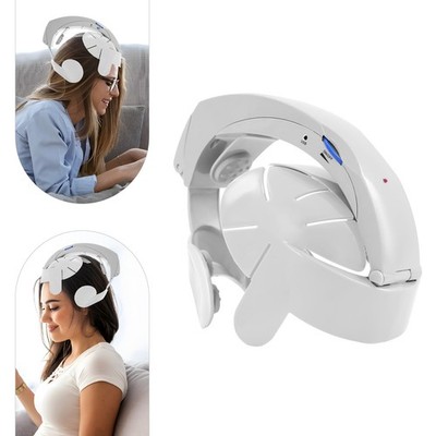 Electric Head Massager Electric Massage Helmet Multi Acupoint Head Massager
