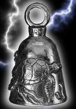 TURTLE GUARDIAN BELL gremlin fits harley motorcycle honda goldwing yamaha star 