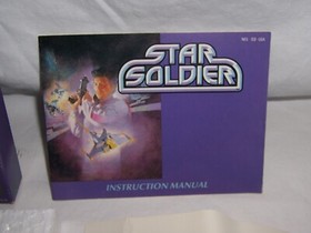 Star Soldier (Nintendo NES) Taxan Game CIB COMPLETE IN ORIGINAL BOX VERY NICE