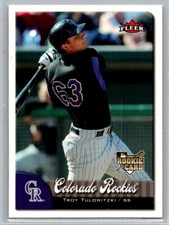 2007 Fleer #338 Troy Tulowitzki Rockies Rookie RC