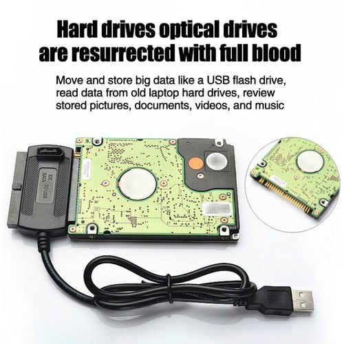 SATA/PATA/IDE to USB 2.0 Adapter Converter Cable For 2.5 3.5'' Hard Drive Disk - Picture 4 of 13