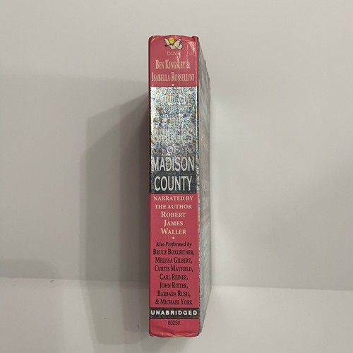 🎥 Raro juego de cassette autografiado por Ben Kingsley The Bridges of Madison County 🎥 - Imagen 7 de 7