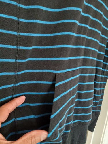American Eagle Shawl Neck Button Cotton Algodon Sweater Small Bk Blue Men's - 第 6/16 張圖片