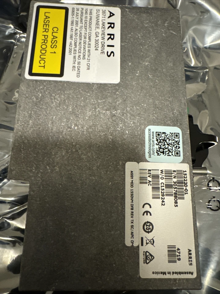 Arris 1550nm DFB Transmitter SC/APC For OM4100 Nodes - Image 4 of 4