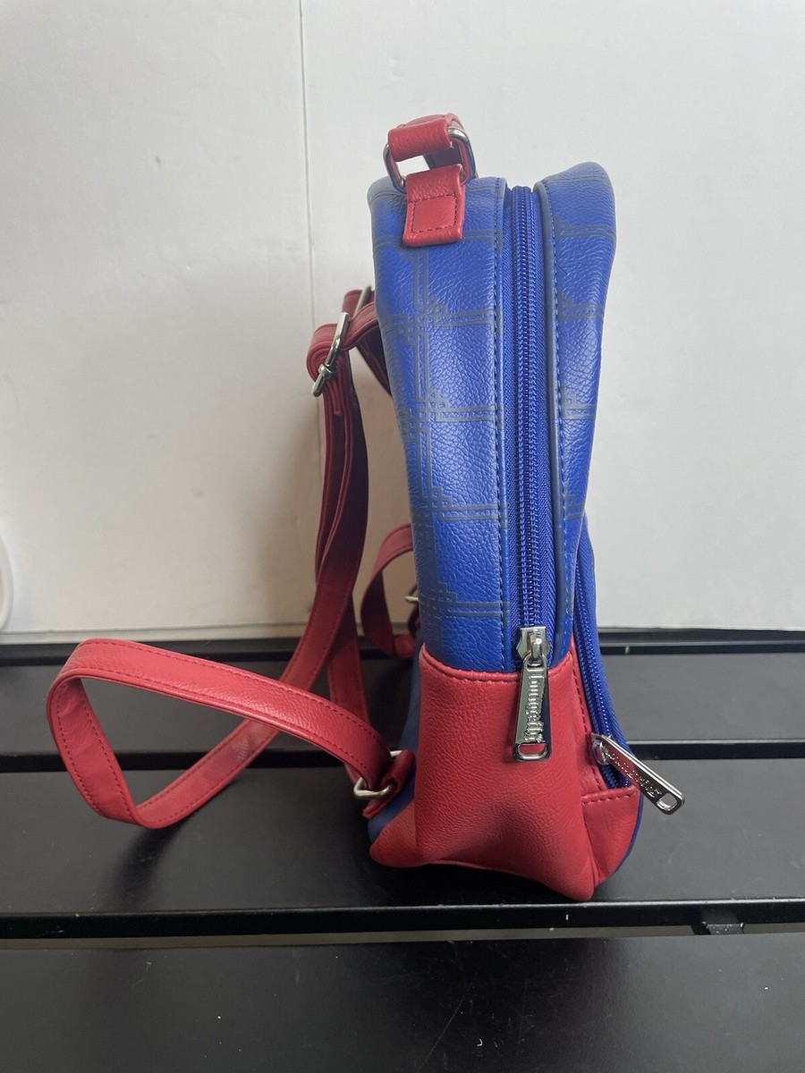 Loungefly Dragon Ball Z Mini Backpack Bag Goku Blue With Red  display picture 3