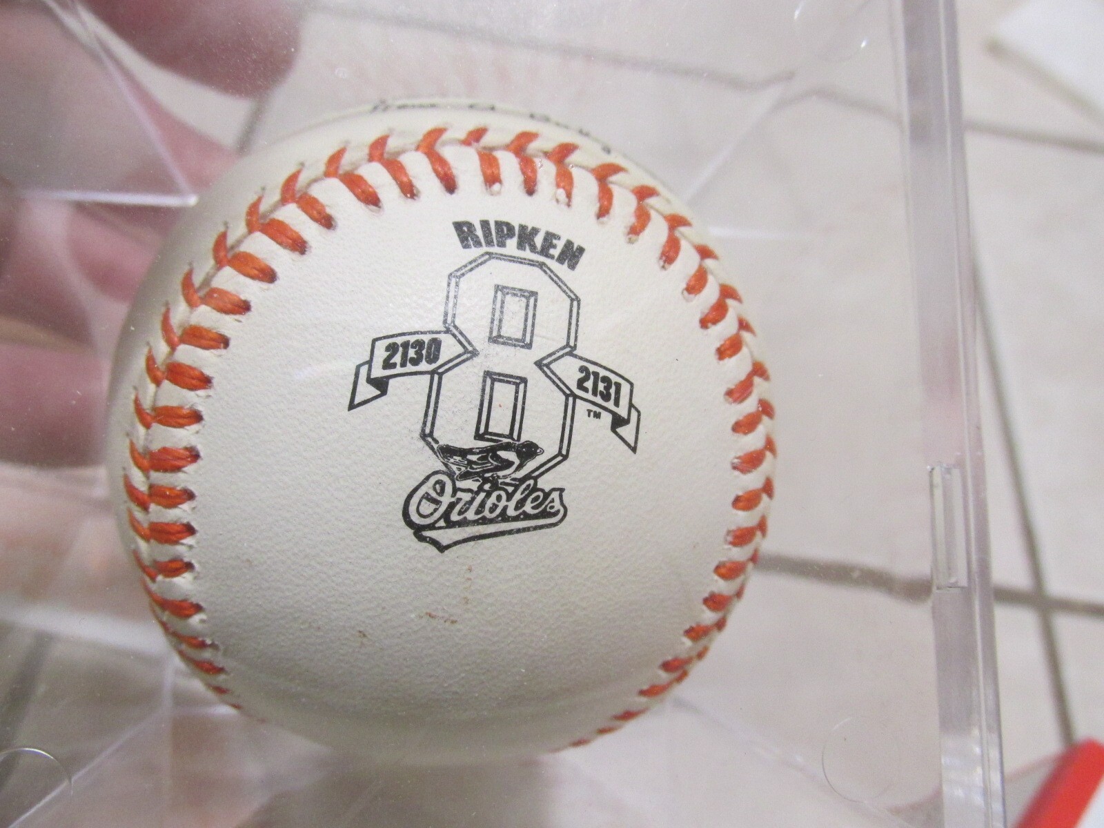 CAL RIPKEN Official NO. 8 Baseball / MLB OFFICIAL Ball Orioles With COA ...