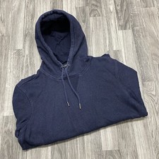 BANANA REPUBLIC Pullover Black Hooded Sweatshirt Hoodie Men's Size Small