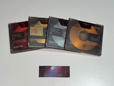 4 Minidisc Sony MZ-R70 + Boitier 74 Audio Recordable Color Collection