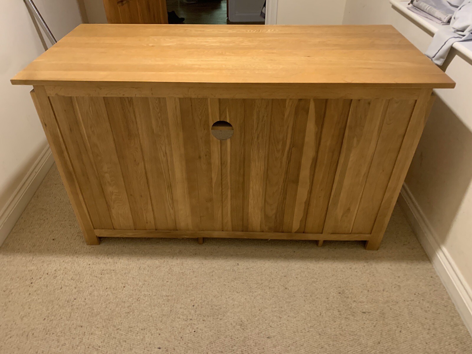Solid Oak Desk eBay