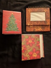 Lot 3 Vintage Small Photo Albums for up to 144 4 x 6" photos