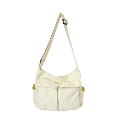 Men's Messenger Bag Cross Body Shoulder Canvas Handbag Utility Travel Work Bag - Picture 15 of 16