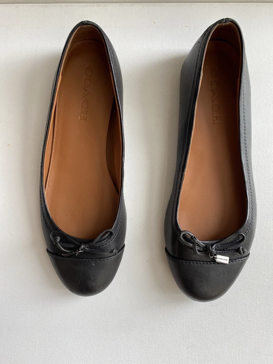 Coach women flat shoes 2025