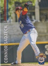 2016 Frisco RoughRiders Connor Sadzeck RC Rookie Rangers