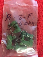 R5F CLAROSTAT 350 OHM RESISTOR 5 PCS