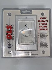 DAYTON 300-548 DLS HOME AUDIO WHITE 100 WATT STEREO VOLUME CONTROL NEW SEALED