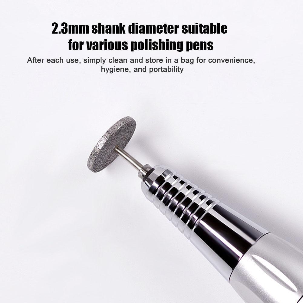 Nail Drill Bit Sandpaper Set for Manicure Polishing and Nail Care N5I6