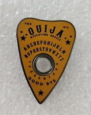 OUIJA  CRYSTAL BALL Tan/Beige  PLANCHETTE~COLLECTIBLE LAPEL PIN~FREE SHIPPING!