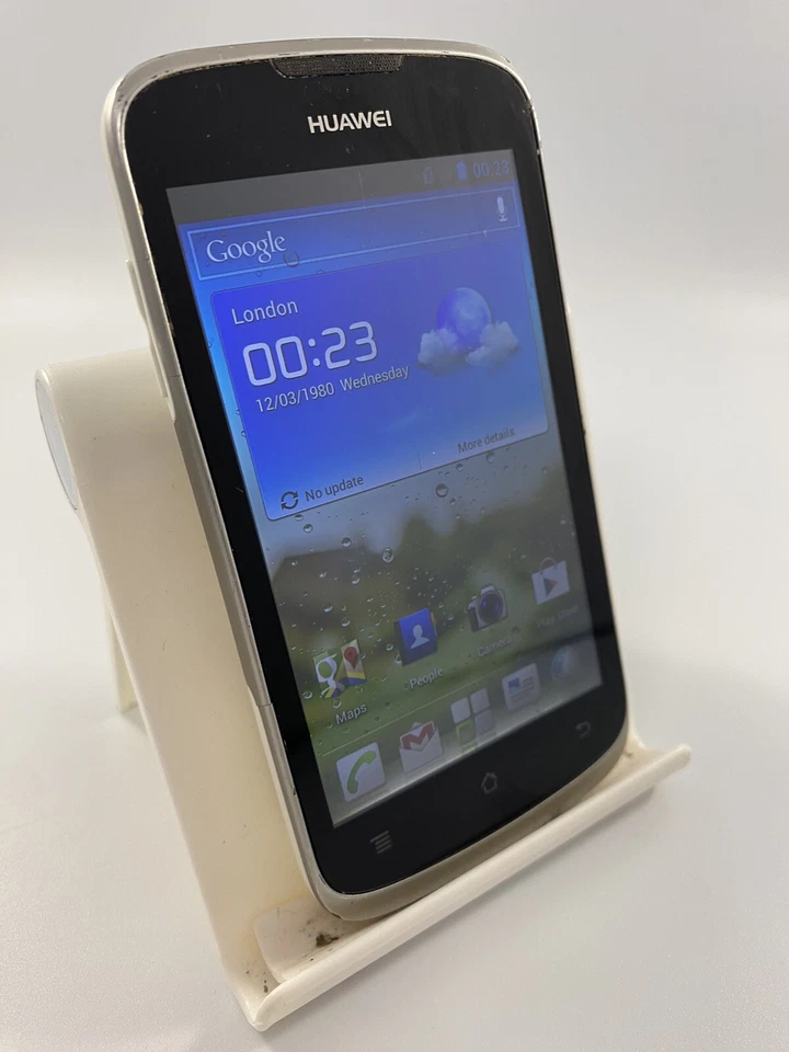 Huawei Ascend G300 White Vodafone Network 4GB 4.0" 5MP Android 2.3 Smartphone - Image 4 of 4