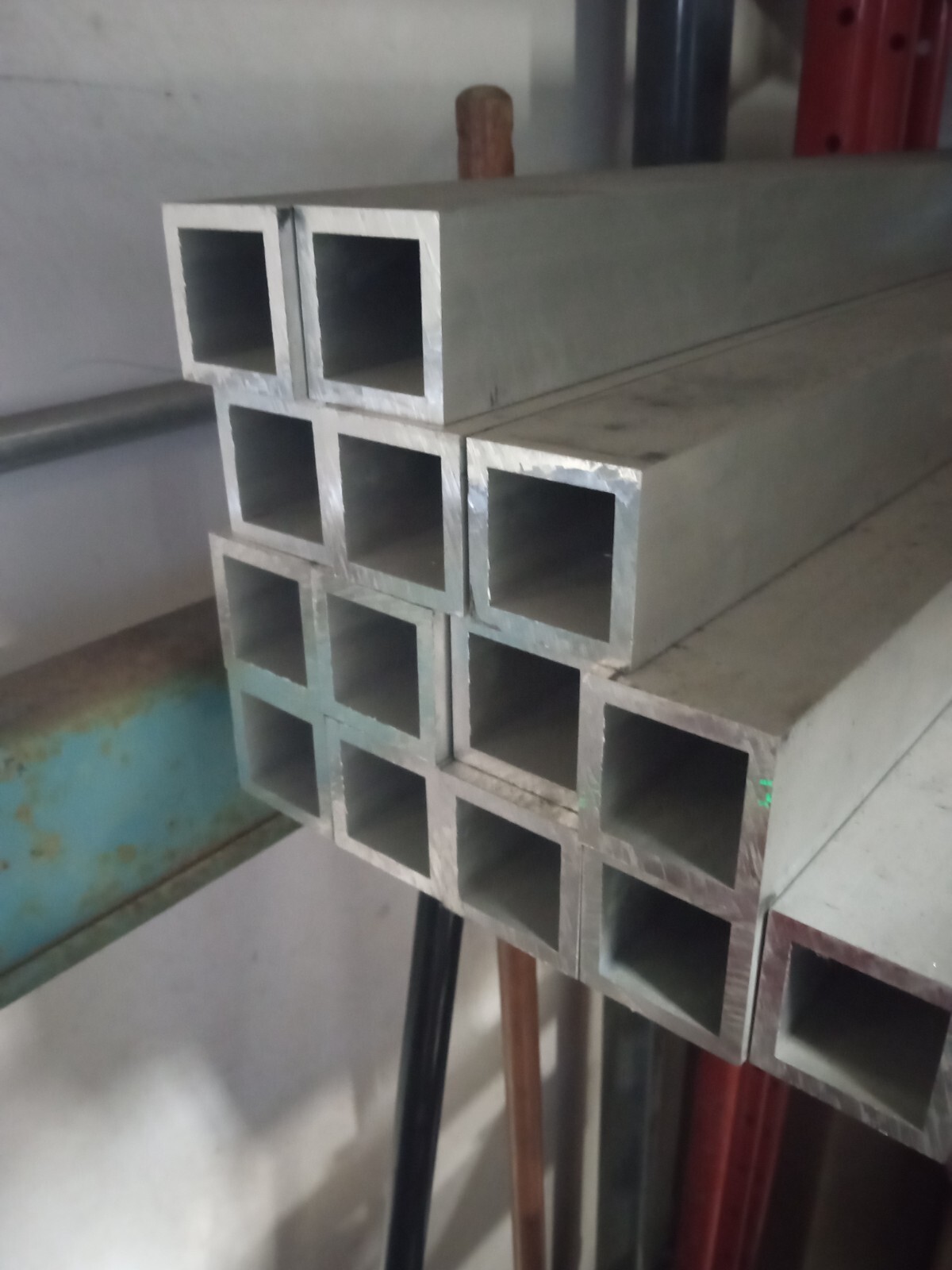 Aluminum Square Tubing 72'' Long 2'' X 2'' OD .25'' Wall 6061T6 eBay