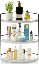 3-Tier Bathroom Organizer Countertop,Corner Bathroom Counter Organizer-Organizer