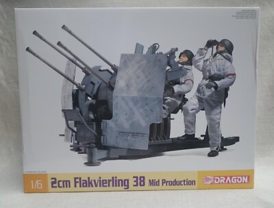 Dragon No. 75108 German Flakvierling 1/6 scale Plastic Model Kit | eBay