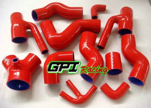 TUBO BOOST INTERCOOLER SILICONE PER AUDI S4/A6 B5 2.7L BI-TURBO 1997-2001 1998 - Foto 4 di 4