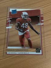 2020 Panini Chronicles Clearly Donruss Rated Rookie Isaiah Simmons RC Base RR-IS