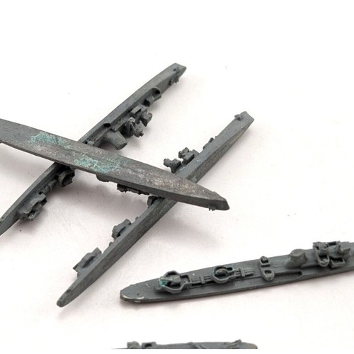 Diecast Metal Waterline Ships Miniature Lot of 16 Incomplete Some Painted - Picture 24 of 24