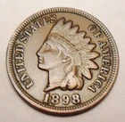 1898 P Indian Head Cent Penny  *XF - EXTREMELY FINE*   **FREE SHIPPING**