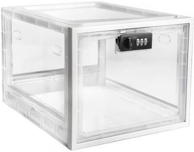 Lock Box with Combination for Food Snack Lunch Medication Refrigerator PhoneJail