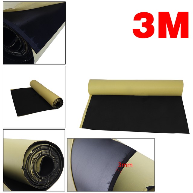 3m Roll Car Sound Proofing Deadening Van Insulation Closed Cell Foam 3mm Thick For Sale Online Ebay