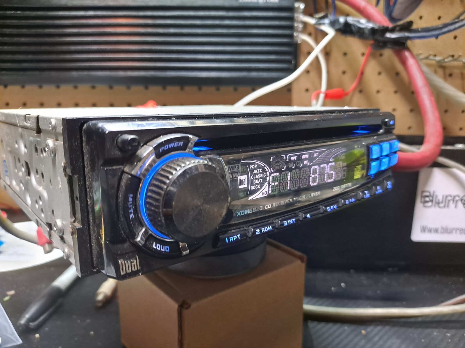 Dual XDM6820 CD/MP3/WMA Car Radio eBay