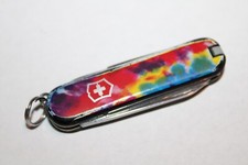 Victorinox Classic Swiss Army Knife - RAINBOW MULTI COLORED - VGC