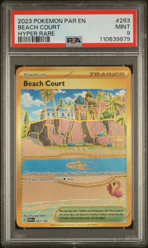 Beach Court graded PSA 9 for sale on eBay