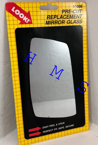 MOTORMITE BRAND 51008 REPLACEMENT LEFT SIDE MIRROR GLASS FOR MERCURY 1977-1987