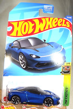 2022 Hot Wheels 171 HW Exotics 2/10 AUTOMOBILI PININFARINA BATTISTA Blue w/RASp