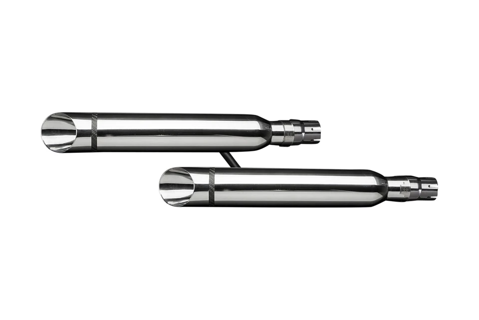 Silenciadores de escape Honda VTX1300S 2003-07 Delkevic acero inoxidable corte corte corte cruiser Foto 2 de 4