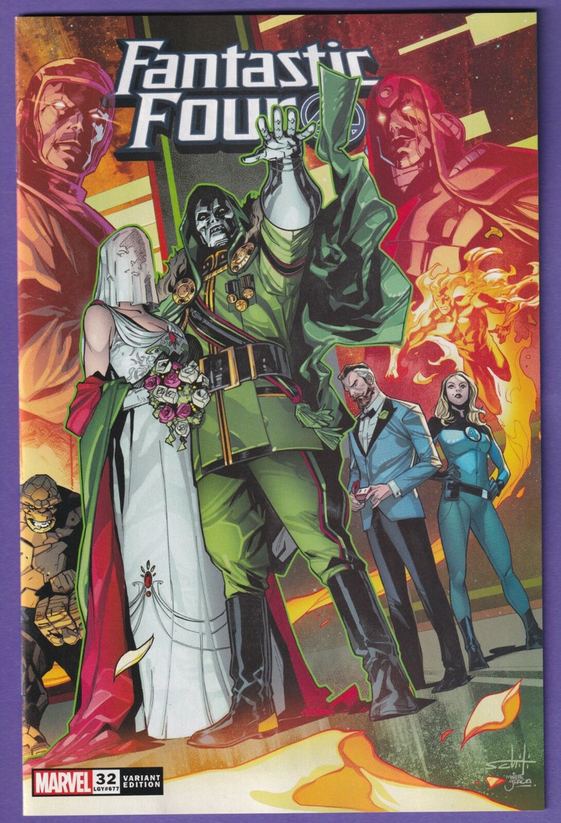 FANTASTIC FOUR #32 SCHITI WRAPAROUND 1:25 VARIANT 2021