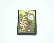 SAVIOR EQUIPMENT "TACTICAL OPERATOR MONKEY" LOGO PATCH HOOK/LOOP BACKING PVC NEW